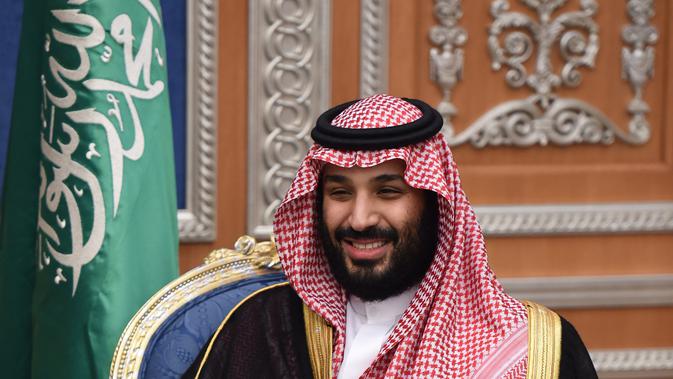 Putra Mahkota Arab Saudi Pangeran Mohammed bin Salman. Ia melakukan tindakan keras terhadap pengusaha dan anggota keluarga kerajaan yang dituduh melakukan korupsi. (AFP PHOTO/FayezNureldine)