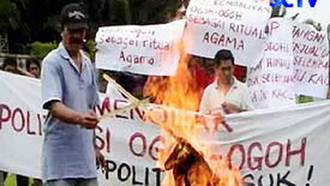 Pemuda Di Mataram Protes Kampanye Terselubung News Liputan6 Com