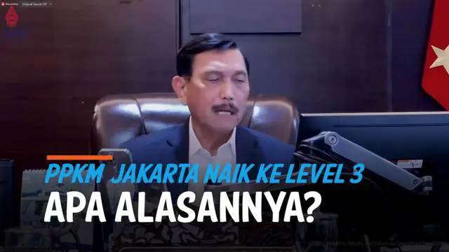 Pemerintah akhirnya menaikan level PPKM Jakarta dan beberapa daerah lain ke level 3. Namun disebutkan alasan menaikan level bukan karena tingginya kasus covid-19. Apa pemicunya?
