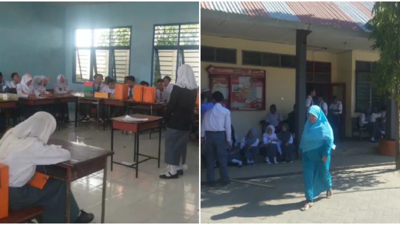 Hari pertama masuk sekolah