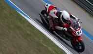 Davino Britani, pembalap AHRT di kelas AP250cc di ARRC 2025. (Dok. AHRT)