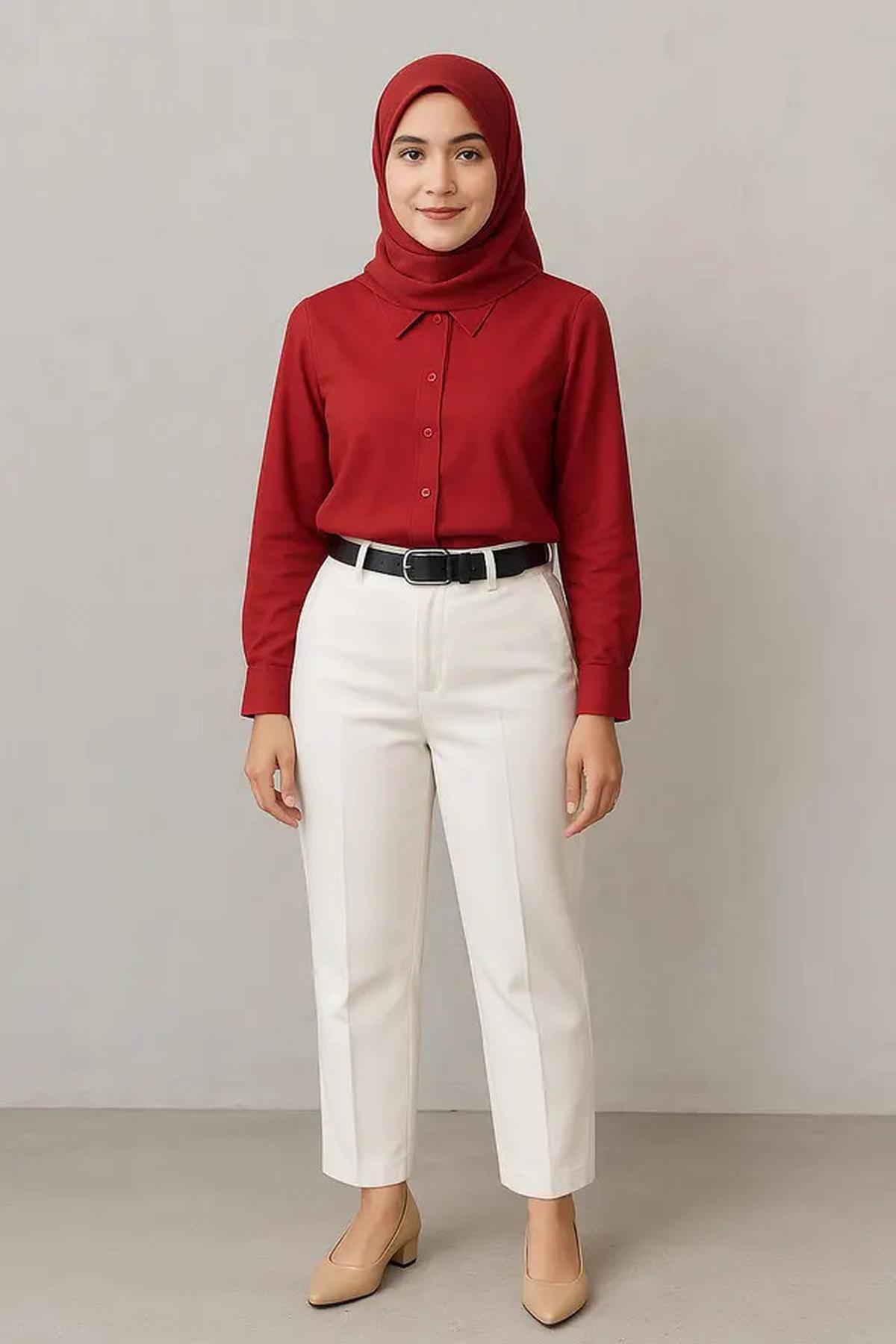Atasan Merah Cocok dengan Bawahan Warna Apa untuk Acara 17 Agustus 1945 HUT RI ke-80