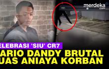 VIDEO: Rekaman Video Mario Aniaya David Sembari Selebrasi 'Siu' Cristiano Ronaldo