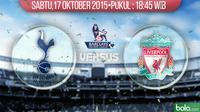 Tottenham Hotspur vs Liverpool (Bola.com/Samsul Hadi)