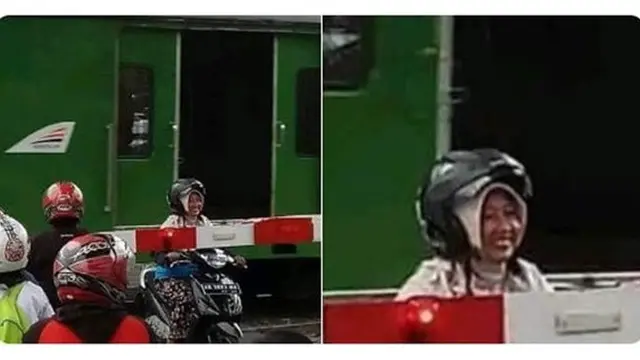 6 Kelakuan Nekat di Palang Kereta Api Ini Bikin Geleng Kepala