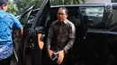 Plt Ketum PSSI Joko Driyono tiba di Polda Metro Jaya, Jakarta, Kamis (21/2). Joko diperiksa sebagai tersangka penyidik Satgas Antimafia Bola dalam kasus dugaan skandal pengaturan skor pertandingan bola liga 2 dan liga 3 Indonesia.(Merdeka.com/Imam Buhori)