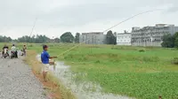 Dilanda Banjir, Warga Kampung Zumi Zola Justru Gembira