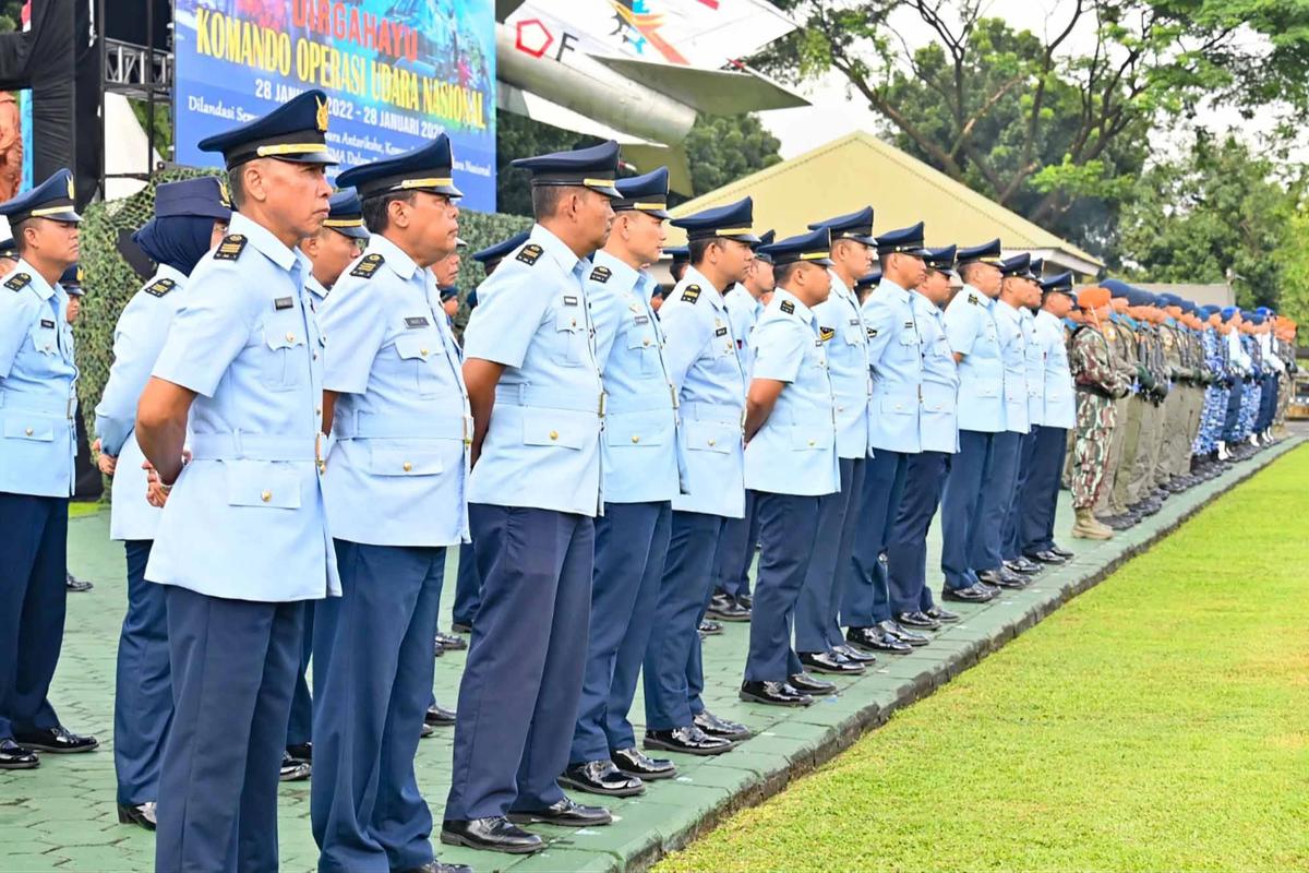 FOTO: Koopsudnas Peringati HUT Keempat, Perkuat Kendali Operasi Udara