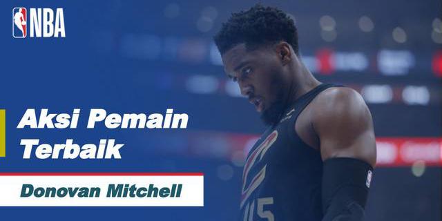 VIDEO: Deretan Aksi Donovan Mitchell Saat Cleveland Cavaliers Kalahkan Orlando Magic di NBA Hari Ini