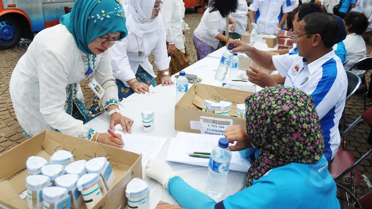 PNS Pemprov DKI Jakarta Jalani Tes Urine