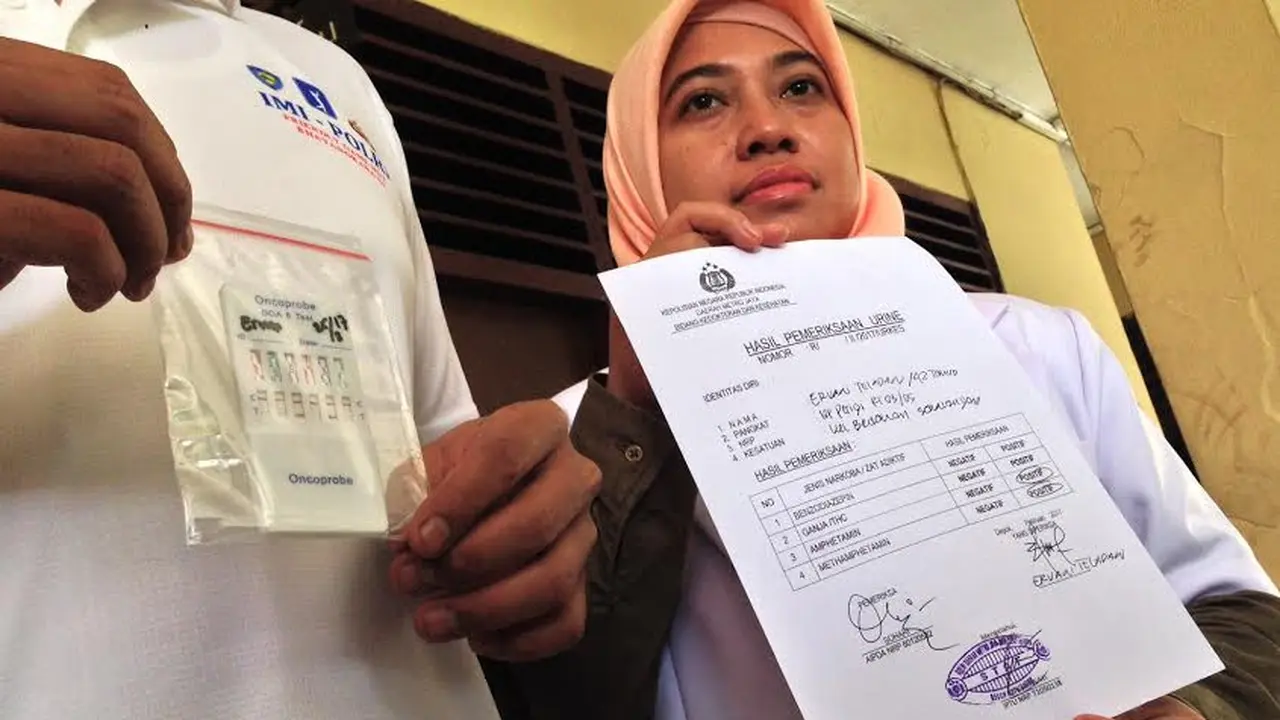 Anggota Legislator Depok Narkoba