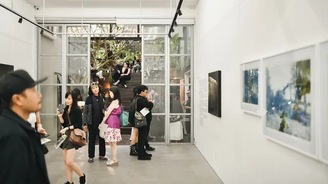 Bahasa Ruang dan Waktu, Pameran Tunggal oleh Andy Dewantoro.