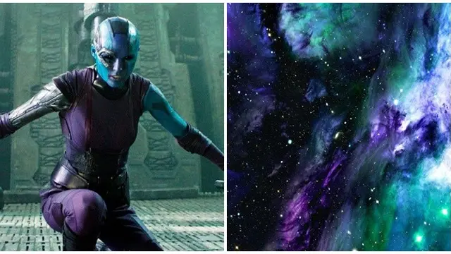 Potret Cocoklogi Kostum Nebula Avengers vs Galaksi Nebula