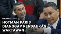 Kuasa Hukum eks Jampidsus, Hotman Paris, dianggap telah menghina profesi wartawan. Pernyataan Hotman yang dianggap merendahkan itu ia sampaikan saat menjawab pertanyaan para jurnalis di Gedung Kejaksaan Agung.
