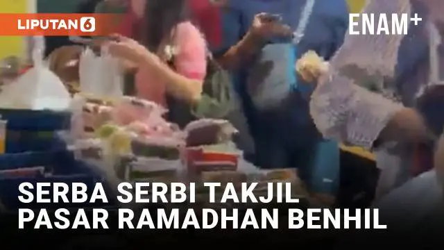 Pasar Takjil Benhil, Jakarta Pusat merupakan Pasar Ramadhan yang sudah mulai dipenuhi pembeli mulai pukul 1 siang. Pasar ini menawarkan takjil yang beragam, mulai dari sop buah hingga bubur sumsum. Begini tanggapan pengunjung dan para penjual terkait...