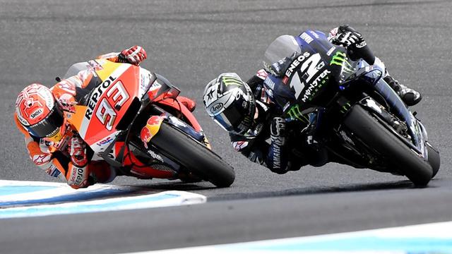 Pembalap Monster Energy Yamaha, Maverick Vinales.