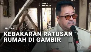 Kebakaran Ratusan Rumah di Gambir