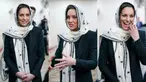 Kate Middleton mengenakan kerudung saat kunjungannya ke Hayes Muslim Centre di London pada Kamis, 9 Maret 2023. Kate Middleton menyesuaikan penampilannya saat mengunjungi muslim centre ini. Ia mengenakan dress panjang warna hitam, dengan blazer dress warna senada.&nbsp;(Arthur Edwards/Pool Photo via AP)