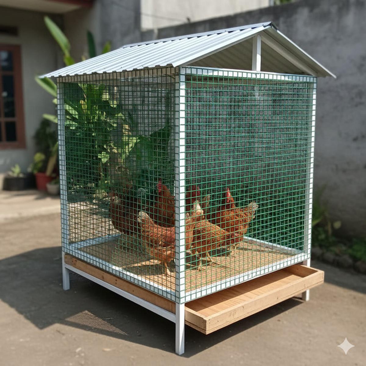 9 Desain Kandang Ayam Baja Ringan: Solusi Modern untuk Peternakan Rumahan
