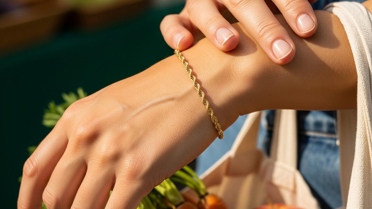 9 Model Gelang Emas Kecil Elegan yang Cocok untuk Pergi ke Pasar, Pilihan Tampil Berkelas