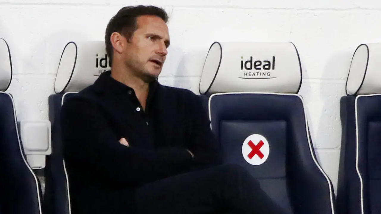 Tampang Kusut Frank Lampard usai Chelsea Hampir Dipermalukan West Bromwich Albion