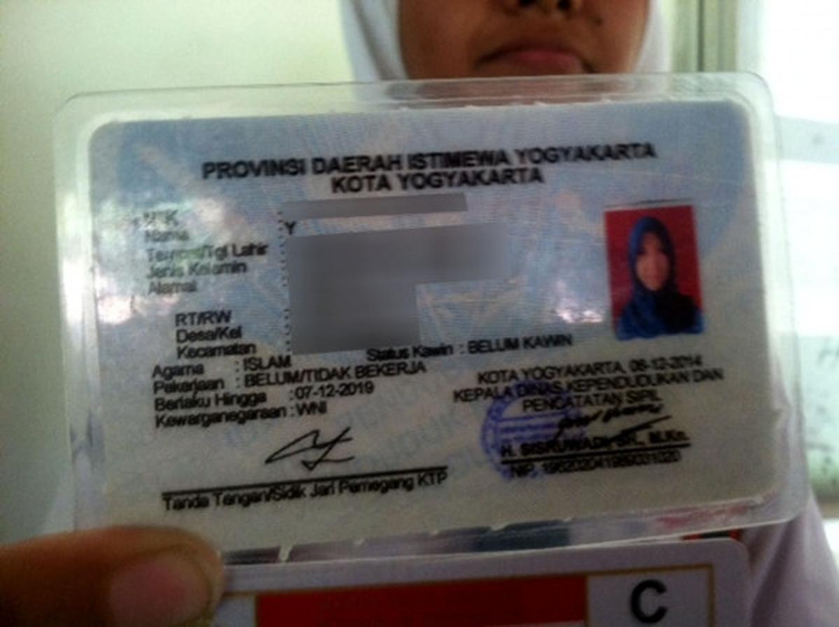 Ini pelajar Yogyakarta yang bernama hanya satu huruf "Y"