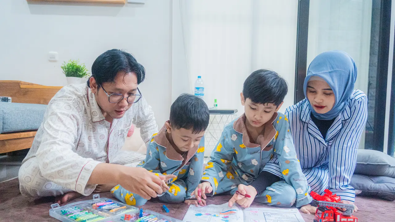 anak januari belajar sabar