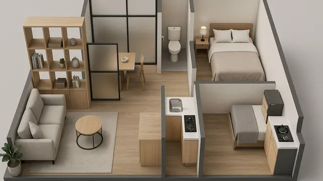 6 Desain Rumah Lebar 4 Meter 2 Kamar Tidur, Solusi untuk Lahan Terbatas