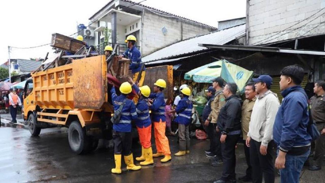 Pemkot Tangerang Gencarkan Penertiban PKL Pasar Sipon Selama 10 Hari Demi Ketertiban