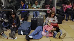 Ribuan penumpang terdampar di bandara Lima