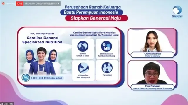 Webinar 'Perusahaan Ramah Keluarga: Dukung Ibu Siapkan Generasi Maju'