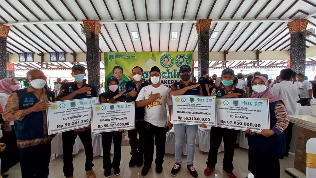Dana hibah untuk stimulus peani milenial di Pasuruan