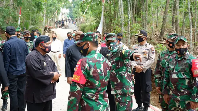 Satgas TMMD reguler ke-109 Desa Jatiwarno, Kecamatan Jatipuro, Karanganyar, Jawa Tengah