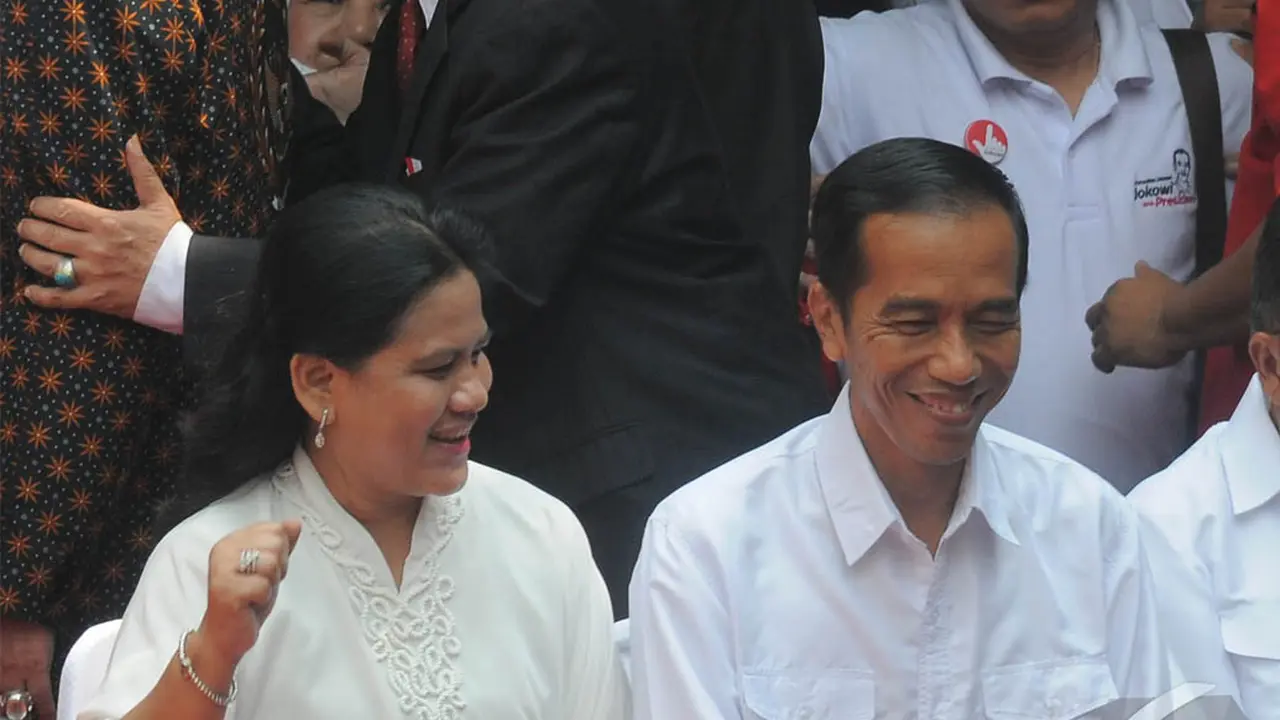 Jokowi dan Iriana