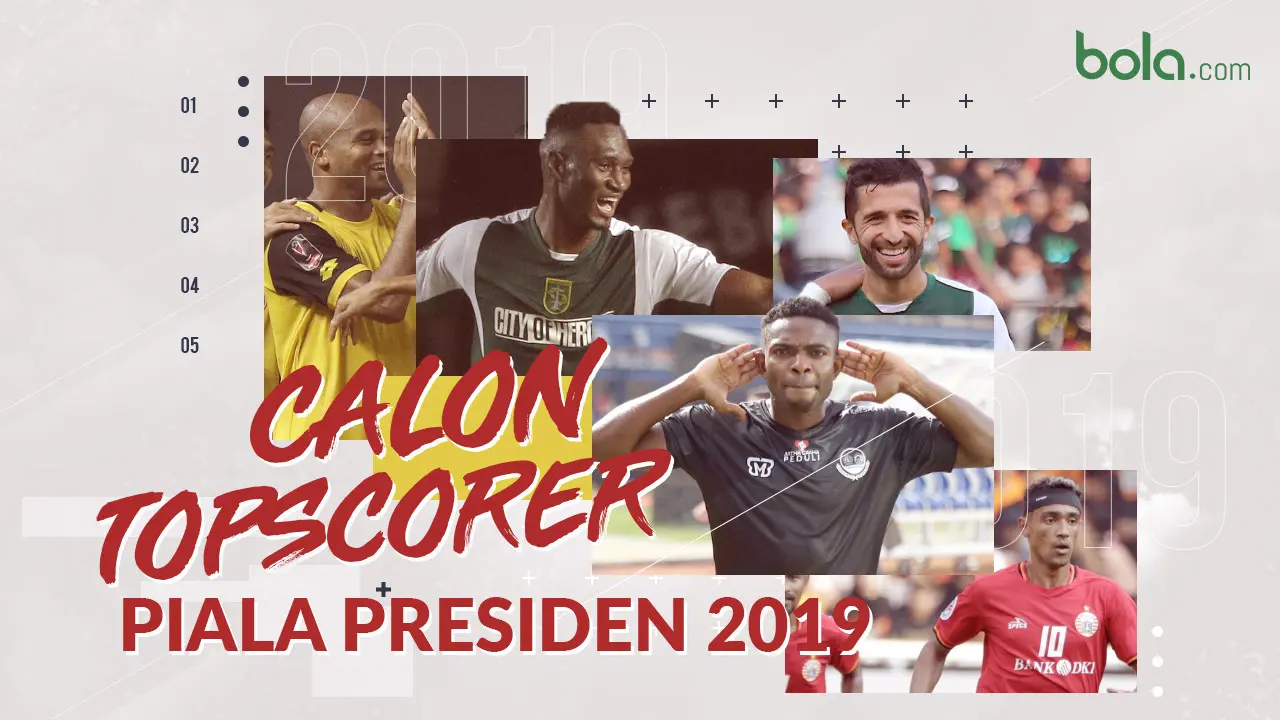 Calon Topscorer Piala Presiden 2019