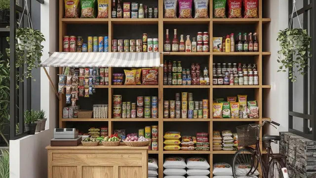 7 Inspirasi Warung Sembako Terbuka di Teras Rumah yang Hemat Tempat