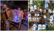 Bukan Kucing, Warga Thailand Ini Pilih Pakai Boneka Doraemon untuk Ritual Minta Hujan (sumber:X/sighyam)