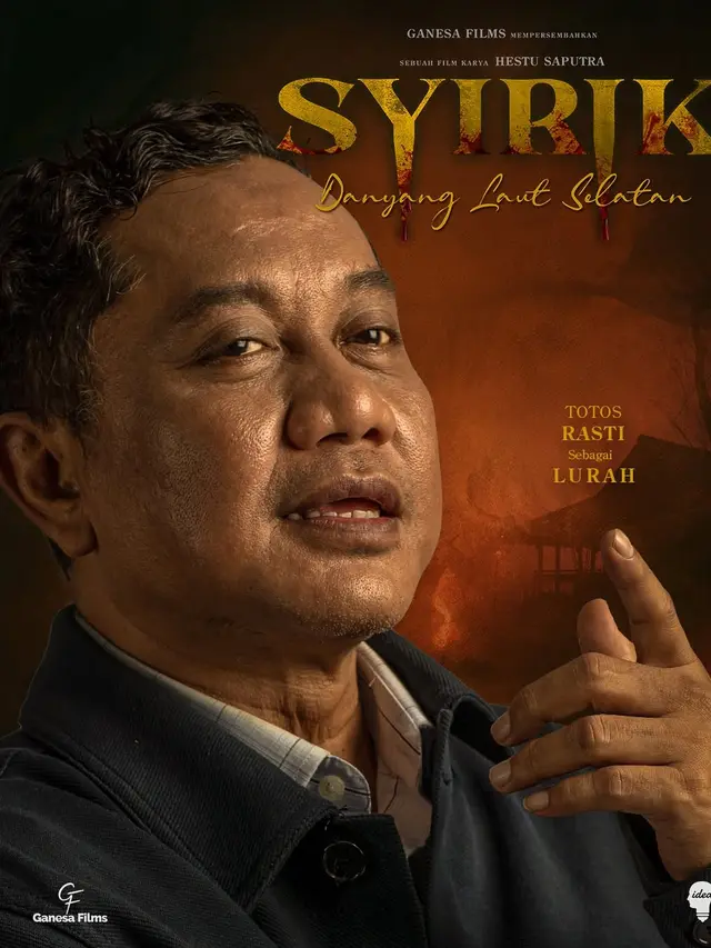 Totos Rasiti sebagai Lurahe dalam film Syirik: Danyang Laut Selatan. (Foto: Dok. Ganesa Perkasa Films)