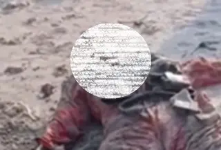 Mayat tanpa kepala ditemukan mengambang di Dusun Buatan, Desa Suak, Kecamatan Sidomulyo, Kabupaten Lampung Selatan. (Liputan6.com/ Dok Ist)