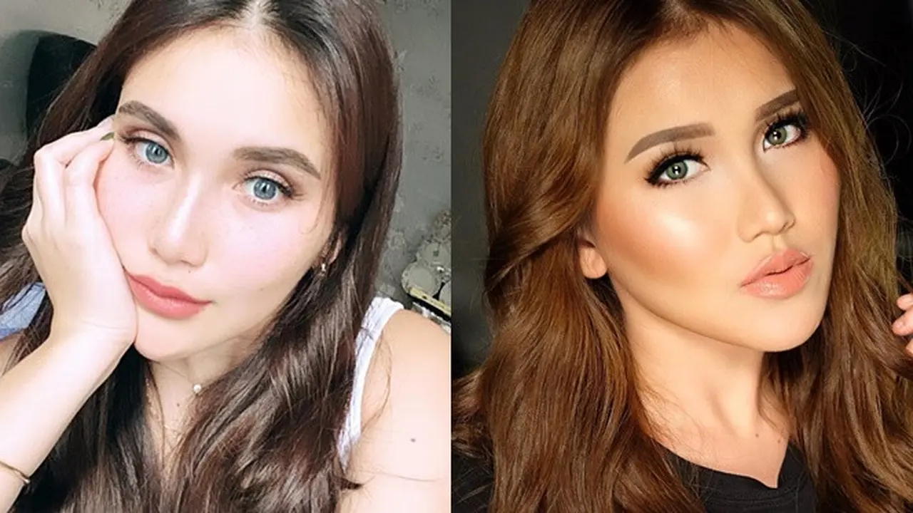 6 Potret Ayu Ting Ting dengan Mata Biru, Disebut Mirip Cewek Turki