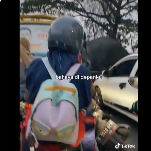 6 Kejadian Lucu di Lampu Merah Ini Tak Terduga, Jadi Perhatian Pengendara Lain