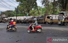 Jalan Utama Cianjur Kembali Dibuka Pasca Kebakaran Hebat, Pengendara Diminta Tetap Waspada