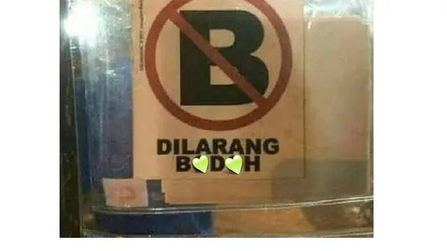 6 Imbauan Larangan Susah Dipahami Ini Absurd Banget, Bikin Mikir Keras