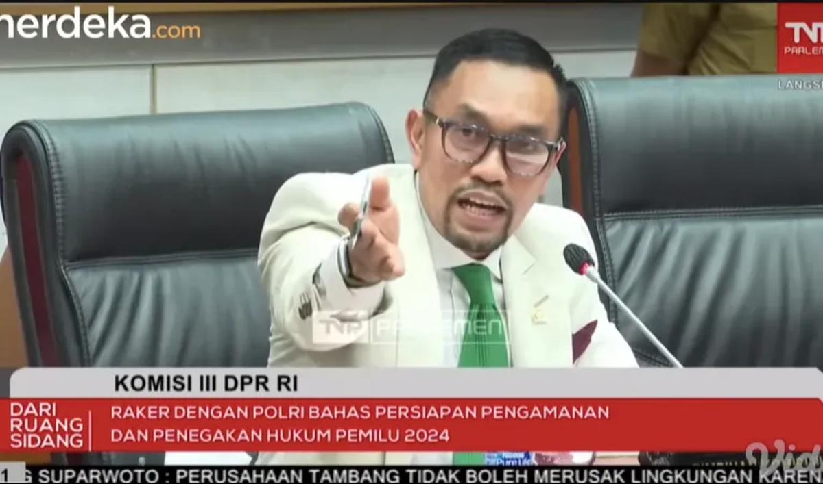 Hal ini kemudian menjadi sorotan Ahmad Sahroni yang mengatakan agar segala sesuatunya harus disertai dengan bukti guna tak terjadi tuduhan.