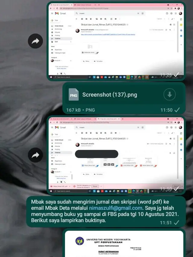 6 Chat ke Diri Sendiri di WhatsApp Ini Bikin Senyum-senyum
