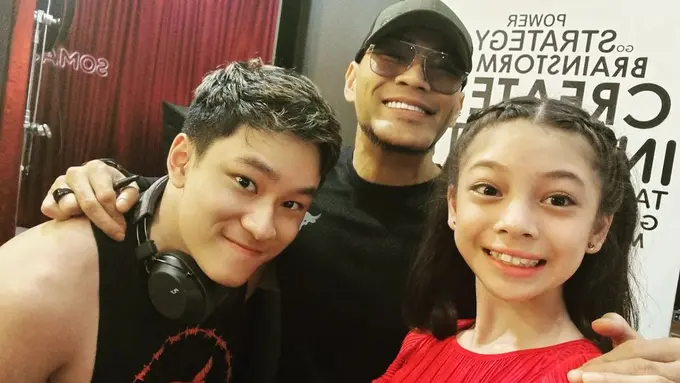 [Fimela] Azka Corbuzier dan Nada Tarina Putri