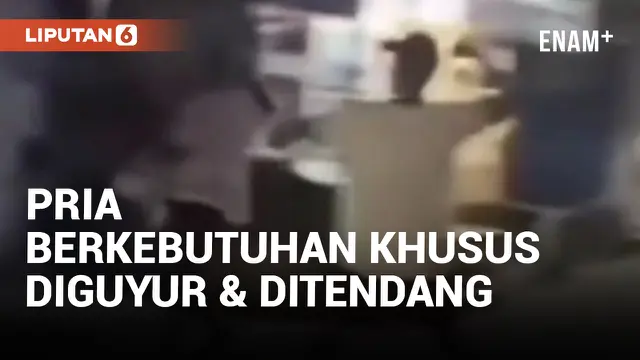 Sekelompok Remaja Bully Pria Berkebutuhan Khusus di Johar Baru