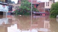 Banjir merendam 9.285 rumah di wilayah Kabupaten Bandung, Jawa Barat, Selasa (31/3/2020). (Liputan6.com/ BNPB)