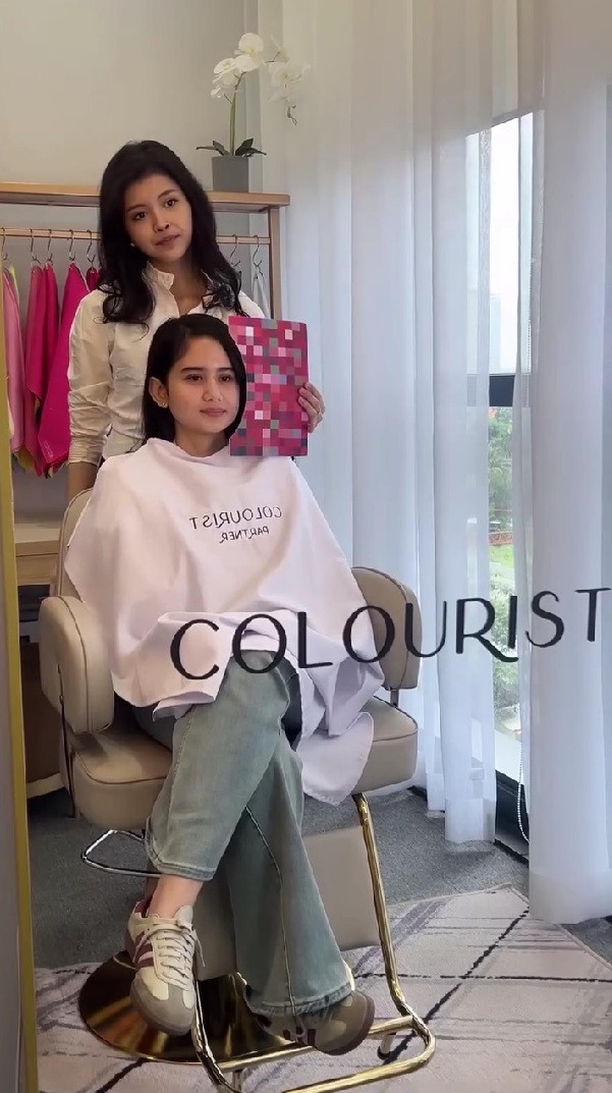 Potret Tissa Biani Ikut Lakukan Personal Color Analysis, Dipuji Netizen Cocok Kenakan Apa Saja