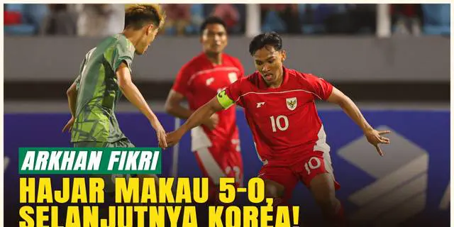 VIDEO: Arkhan Fikri Pede Timnas Indonesia U-23 Lawan Korea: Insyaallah Bisa Menang!